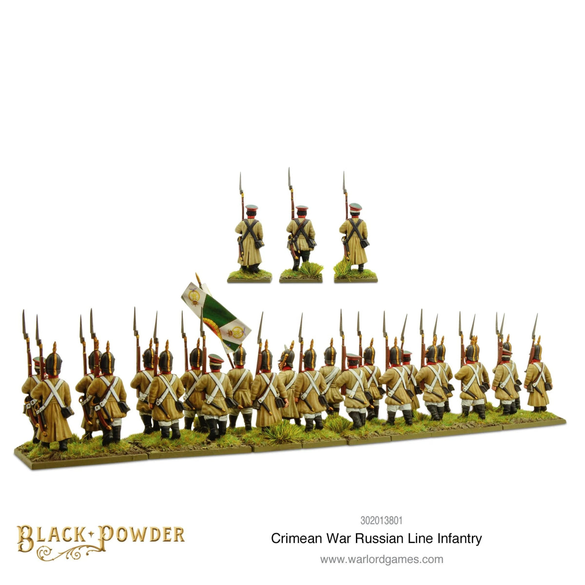 Crimean War Russian Line Infantry - Fog of Wargames -