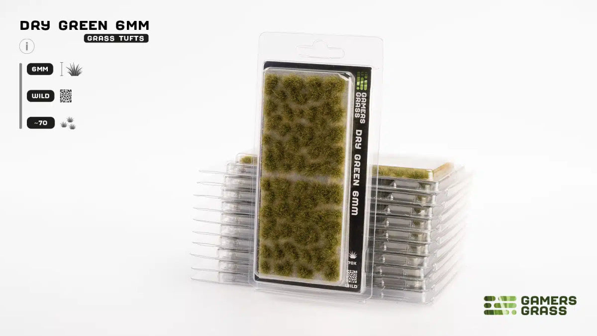 Dry Green 6mm - Wild - Fog of Wargames - 0738956787637