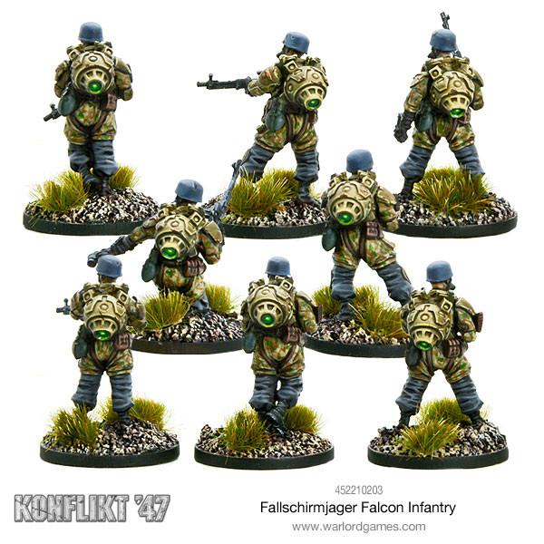 Fallschirmjager Falcon Infantry - Fog of Wargames - 5.06E+12
