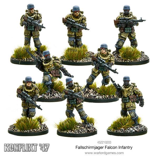 Fallschirmjager Falcon Infantry - Fog of Wargames - 5.06E+12
