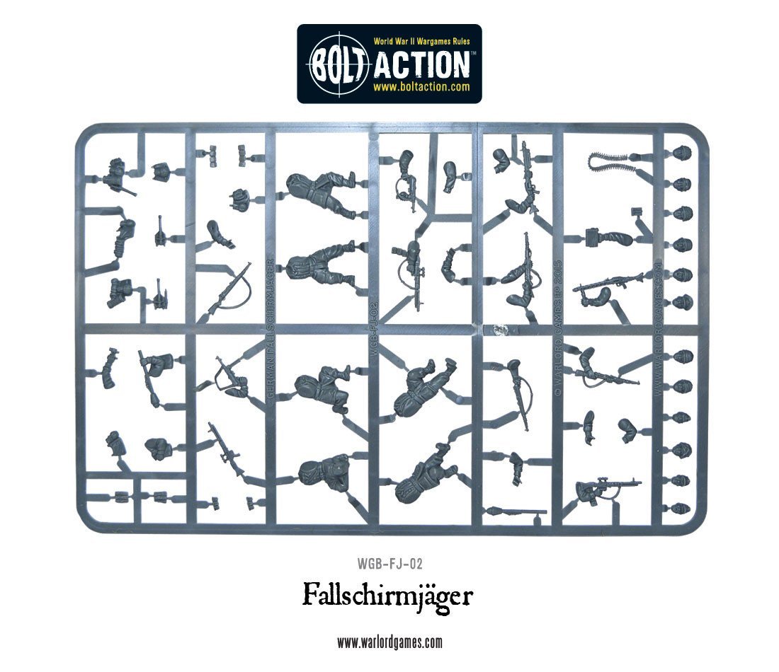 Fallschirmjager (Plastic Box) - Fog of Wargames - 5060393702252