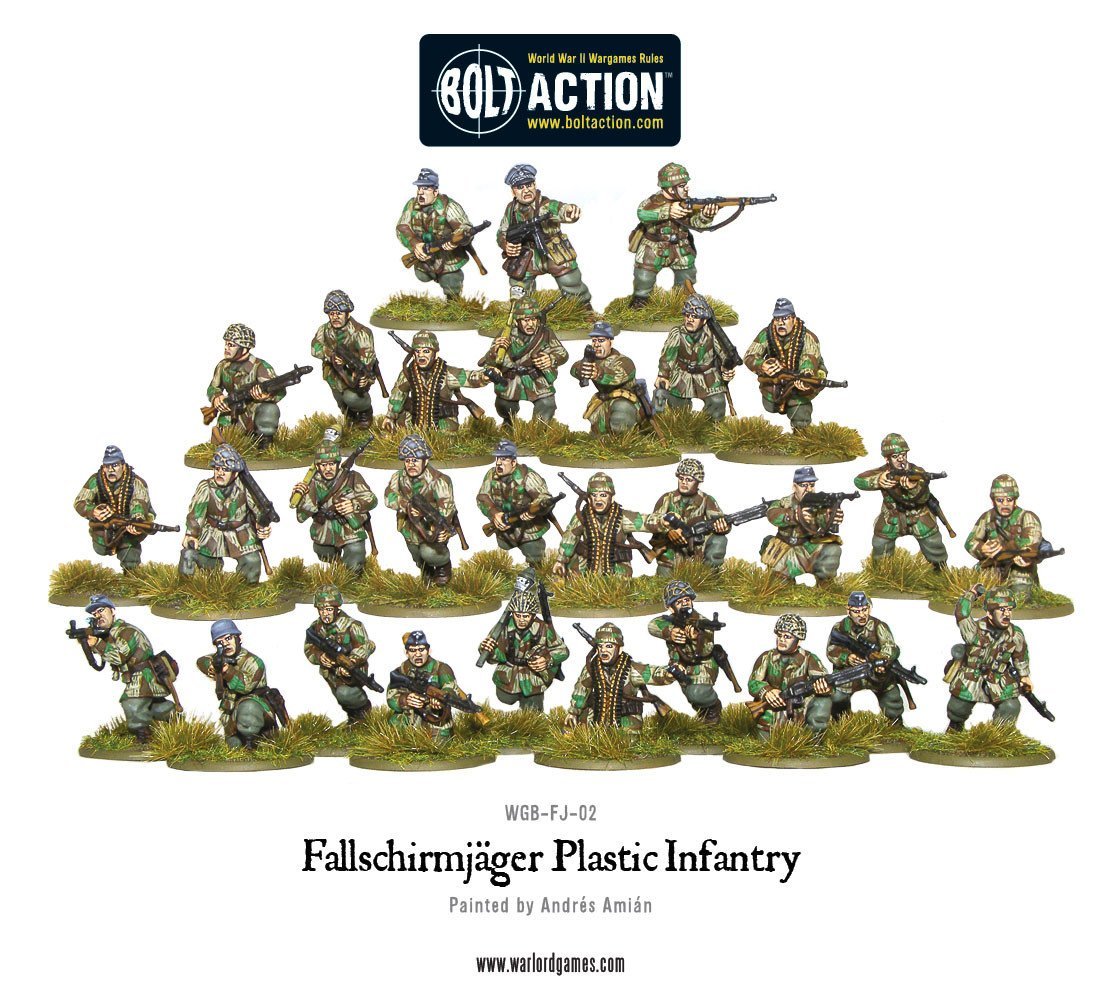 Fallschirmjager (Plastic Box) - Fog of Wargames - 5060393702252