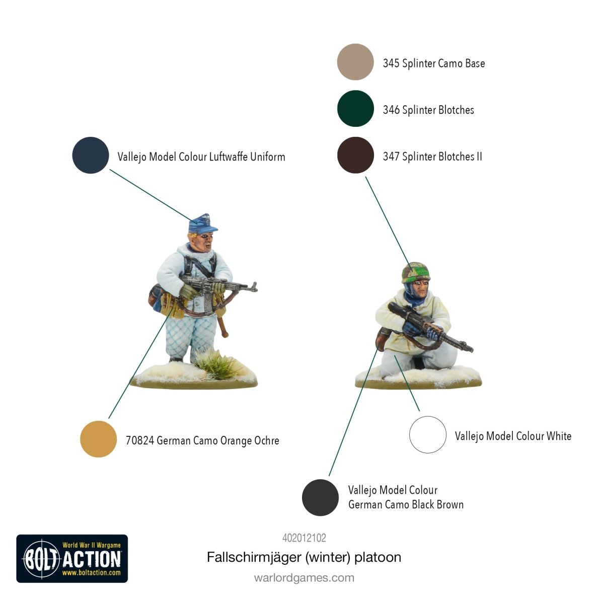 Fallschirmjäger (Winter) Platoon - Fog of Wargames -