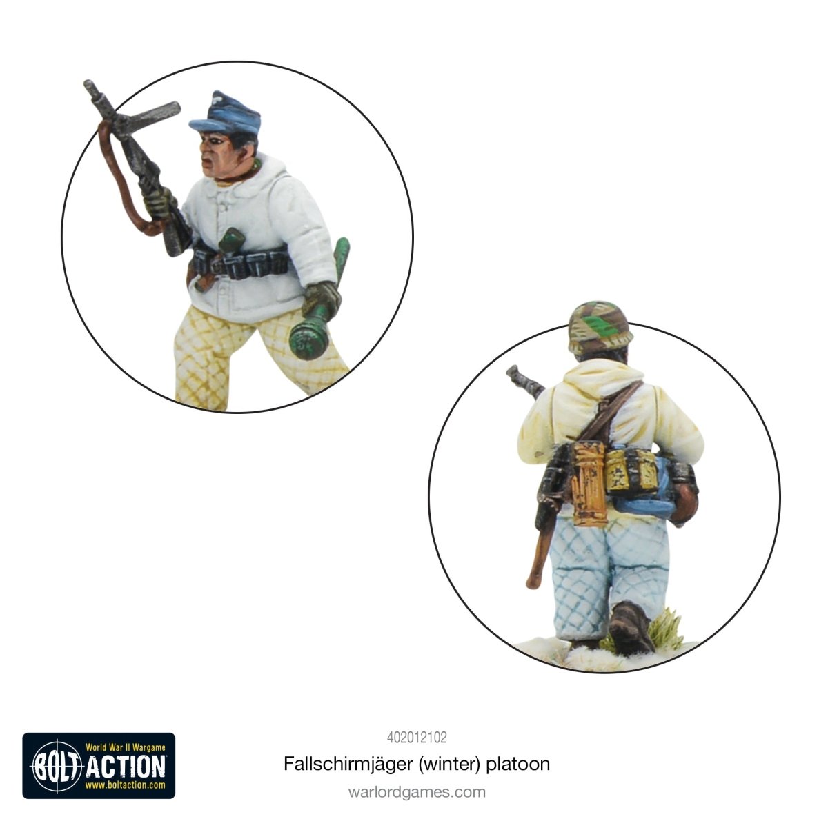 Fallschirmjäger (Winter) Platoon - Fog of Wargames -