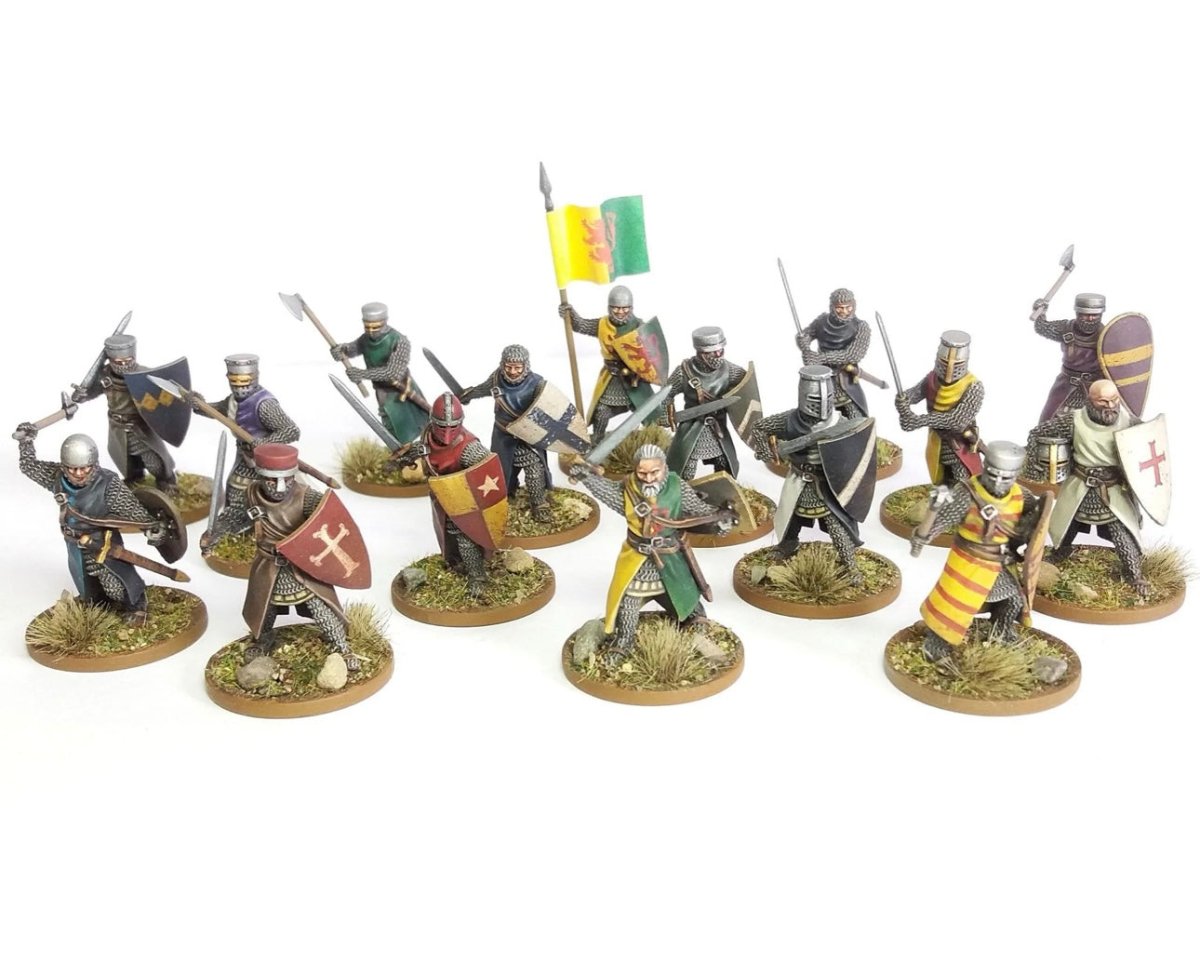 Foot Knights (1150 - 1320) - Fog of Wargames -