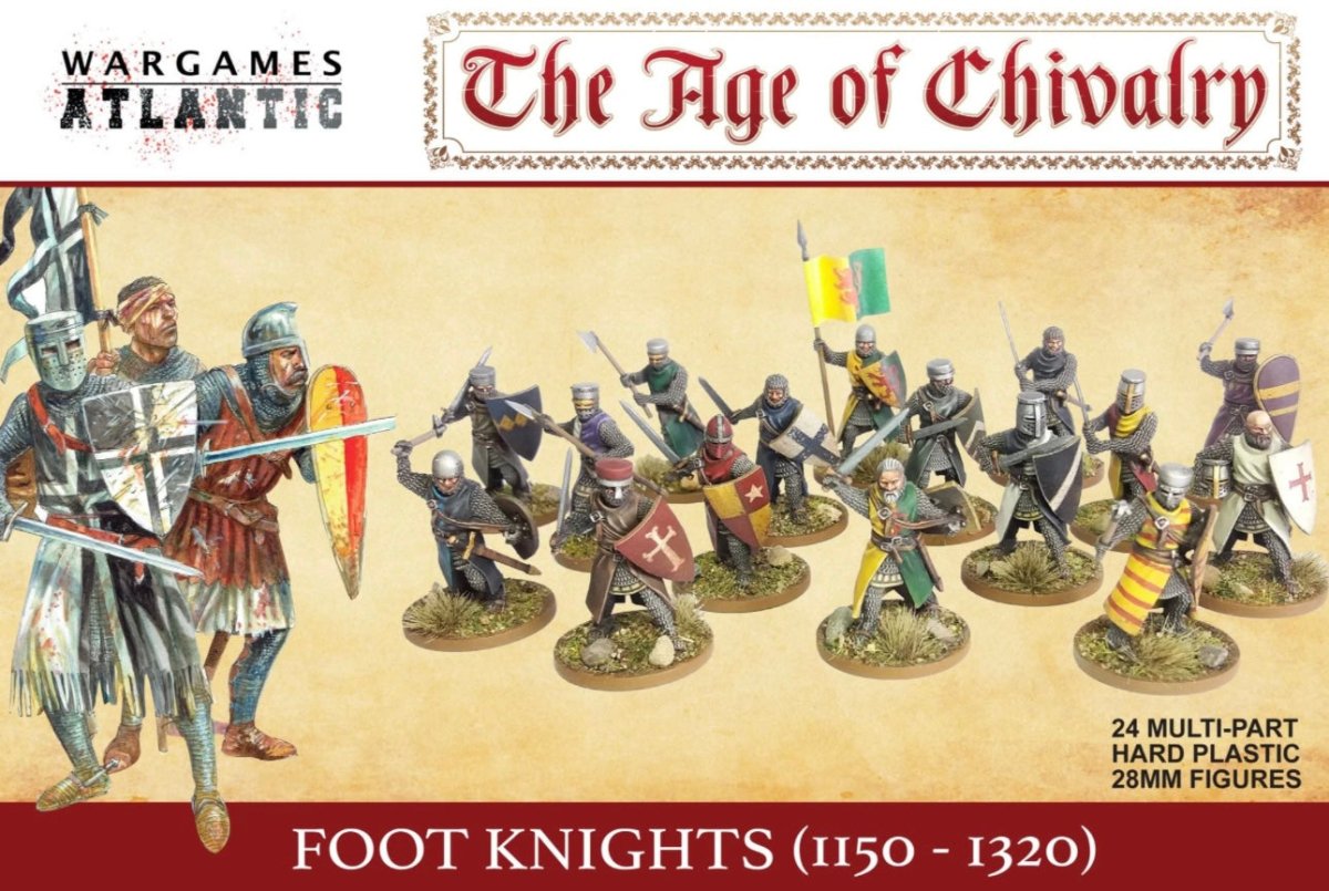 Foot Knights (1150 - 1320) - Fog of Wargames -