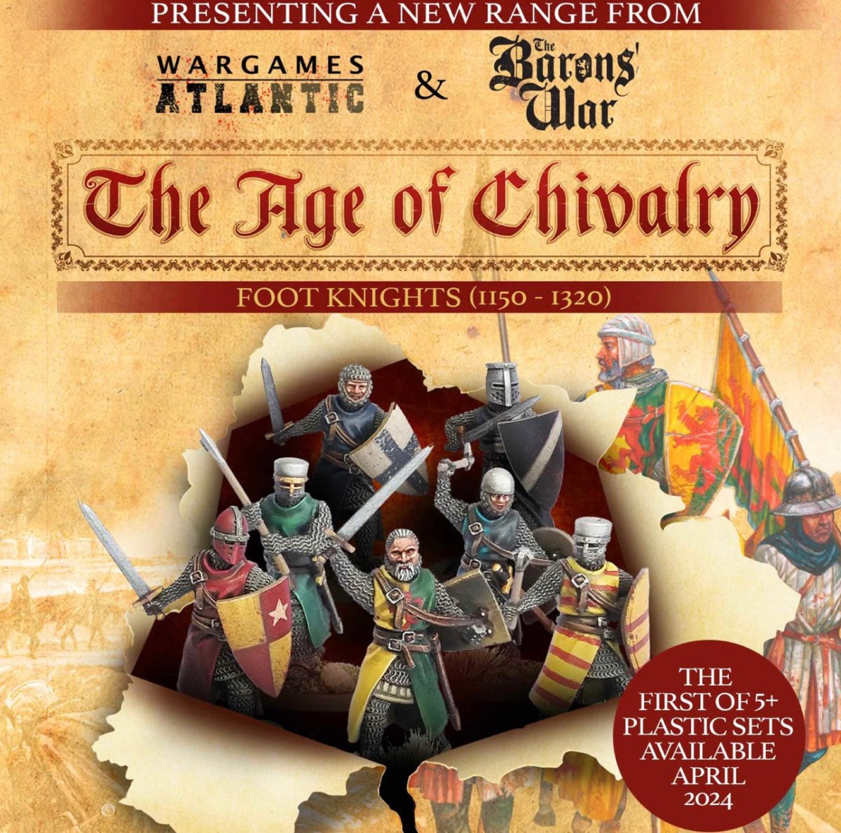 Foot Knights (1150 - 1320) - Fog of Wargames -