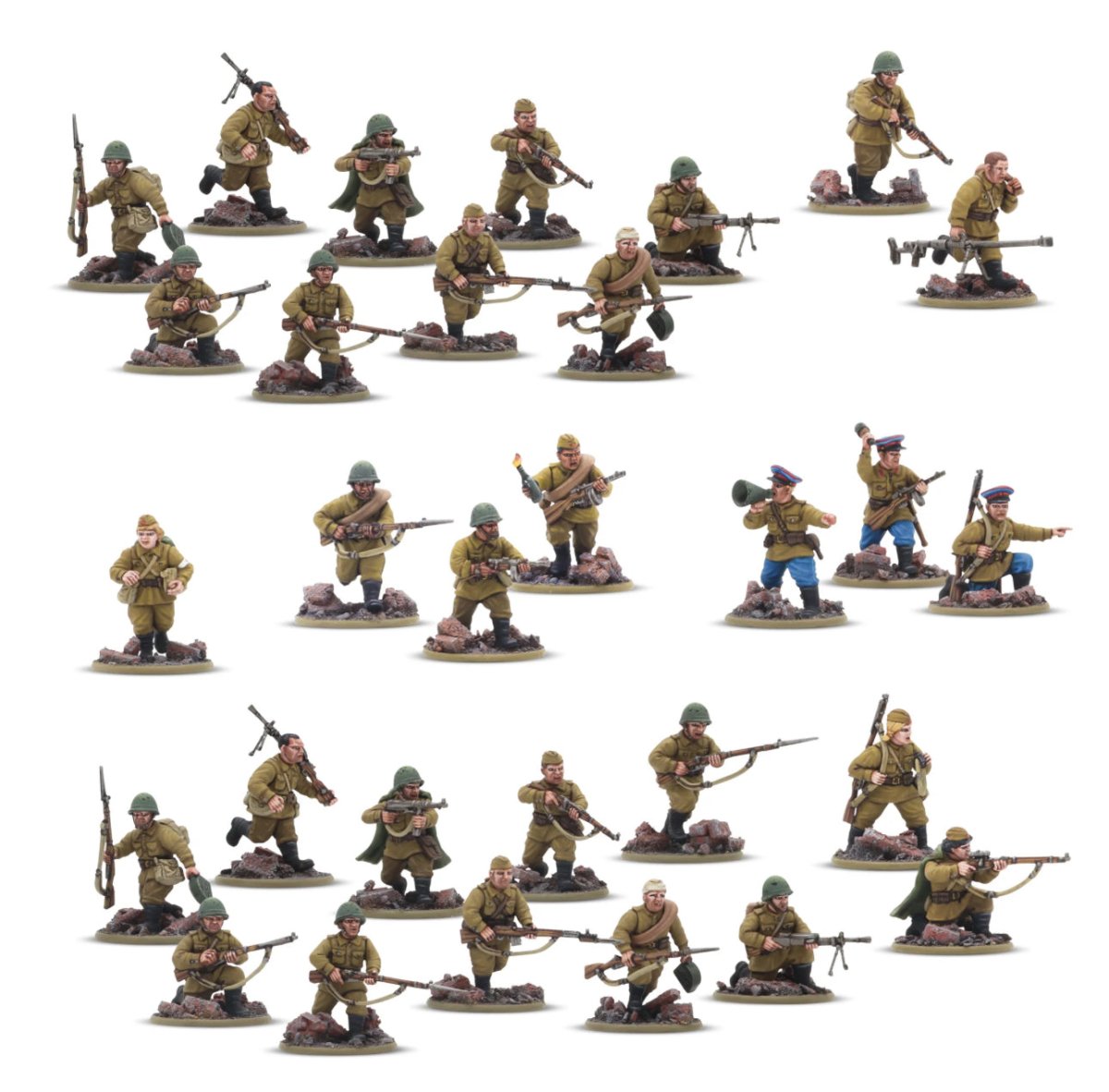 Forward To Berlin! - Soviet Army 1943 - 45 Starter Army - Fog of Wargames -