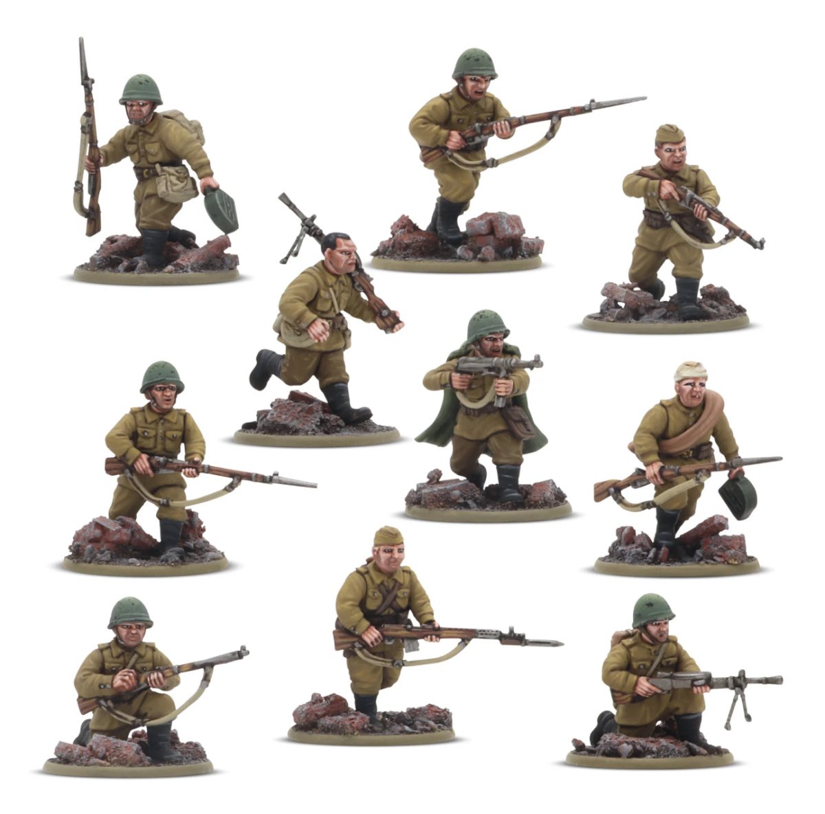 Forward To Berlin! - Soviet Army 1943 - 45 Starter Army - Fog of Wargames -