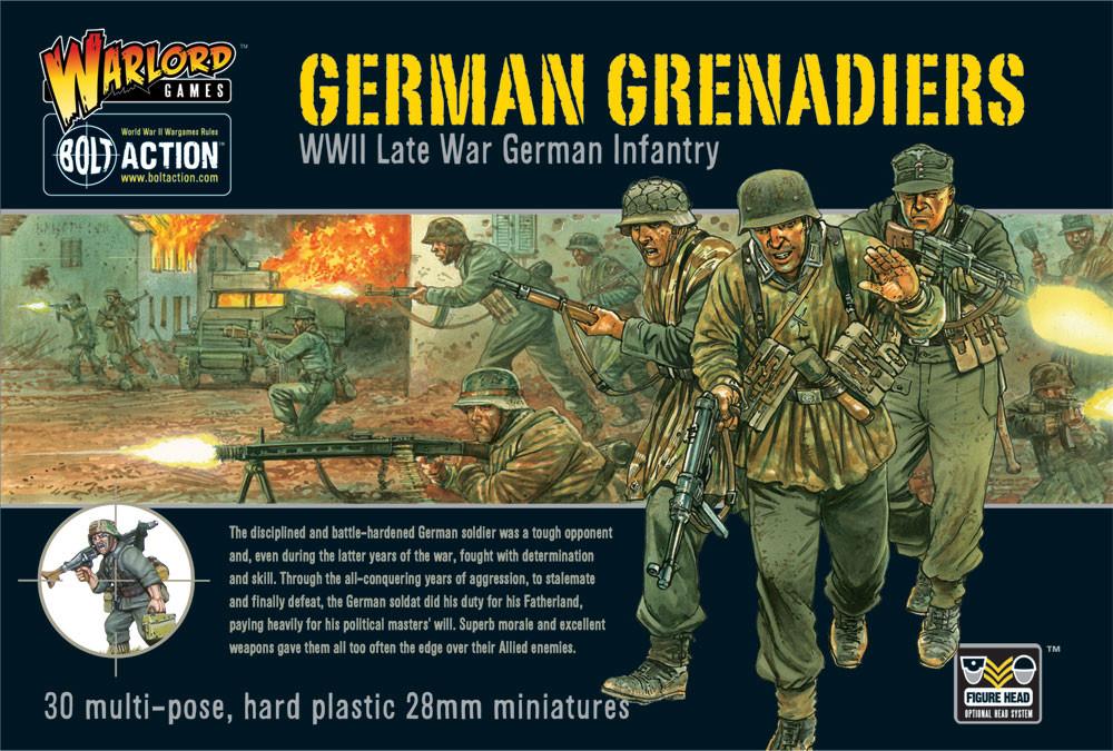 German Grenadiers Plastic Box Set - Fog of Wargames - 5060393701804