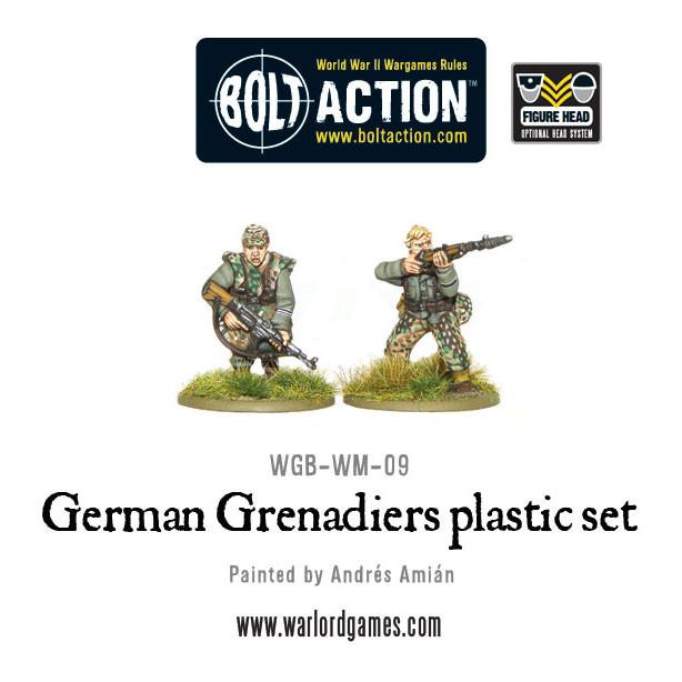 German Grenadiers Plastic Box Set - Fog of Wargames - 5060393701804