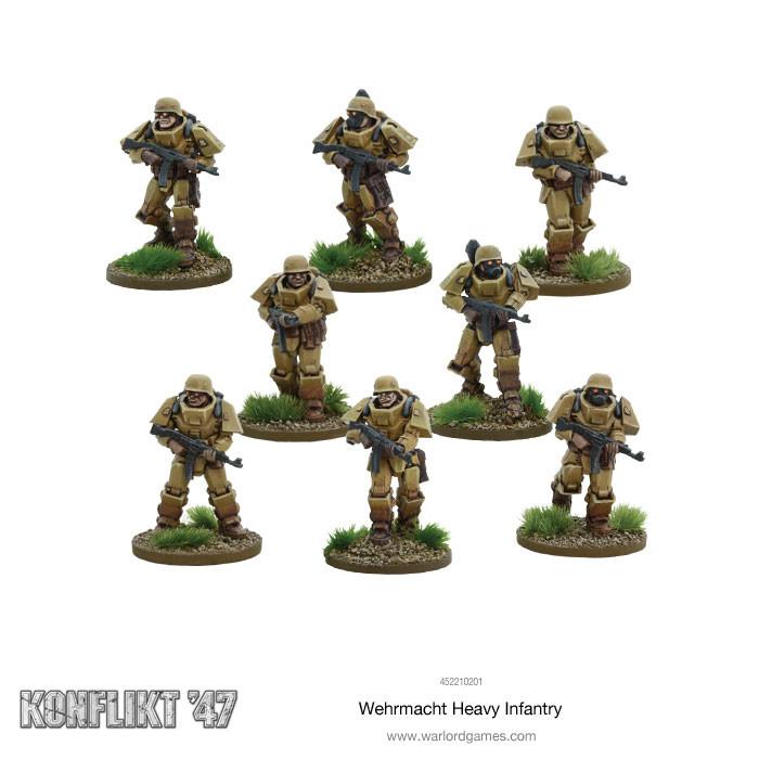 German Heavy Infantry - Fog of Wargames - 5060393704287