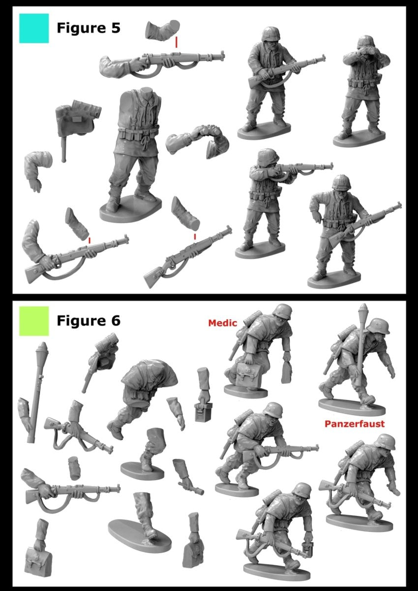 German Heavy Weapons Support - Fog of Wargames -