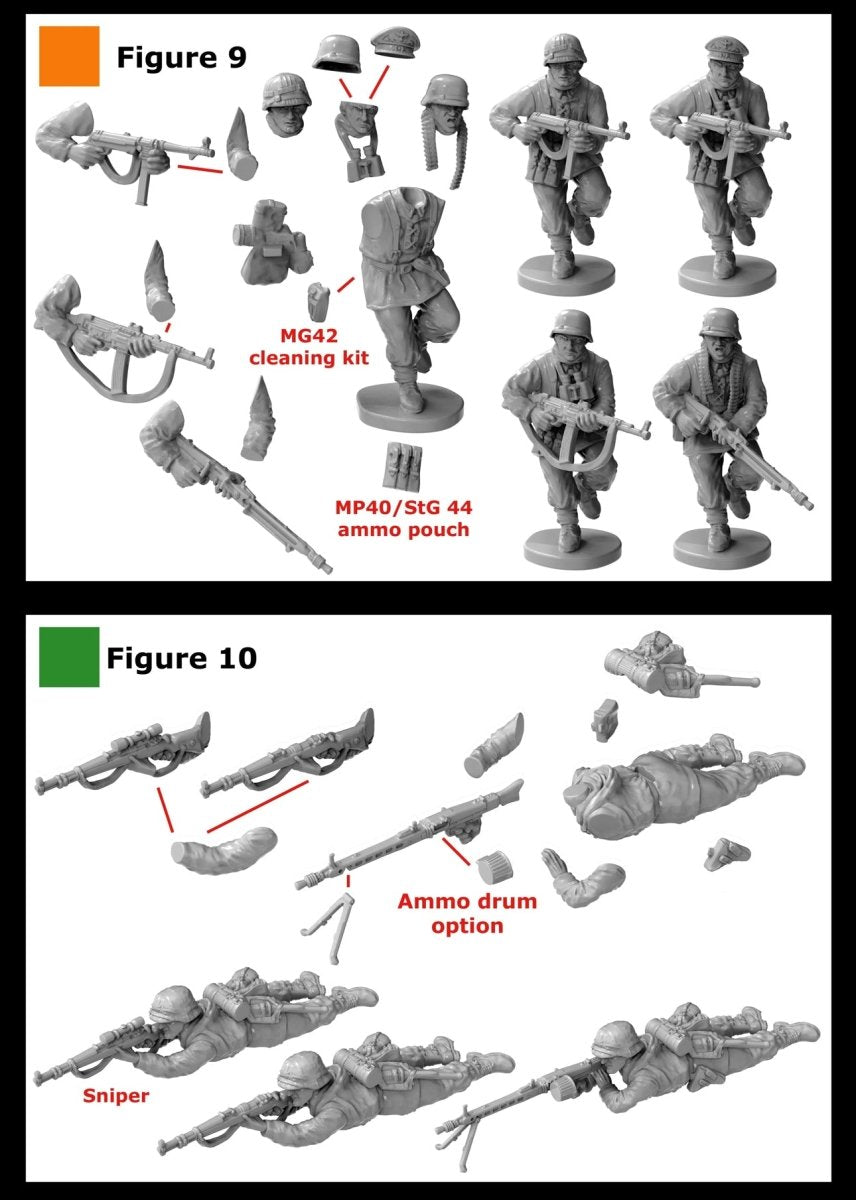 German Heavy Weapons Support - Fog of Wargames -