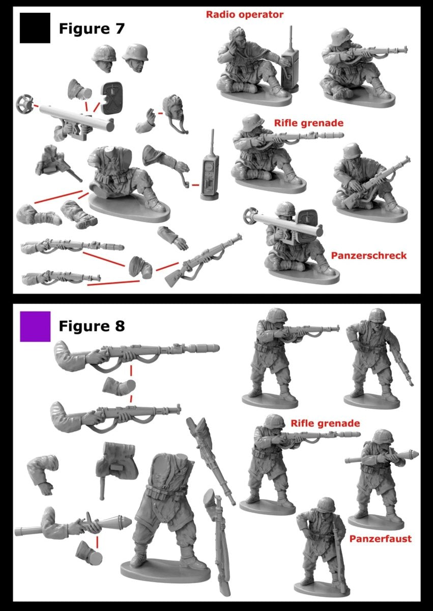German Heavy Weapons Support - Fog of Wargames -
