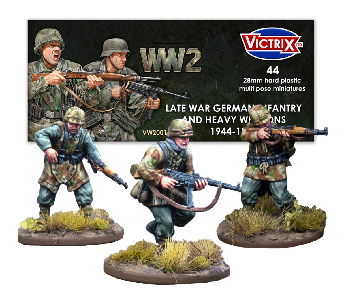 German Infantry & Heavy Weapons - Fog of Wargames -