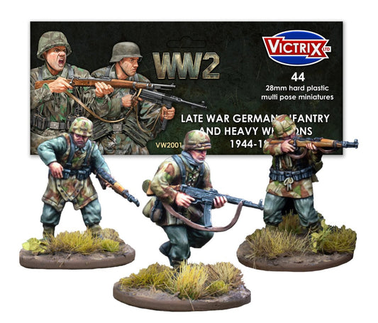 German Infantry & Heavy Weapons - Fog of Wargames -