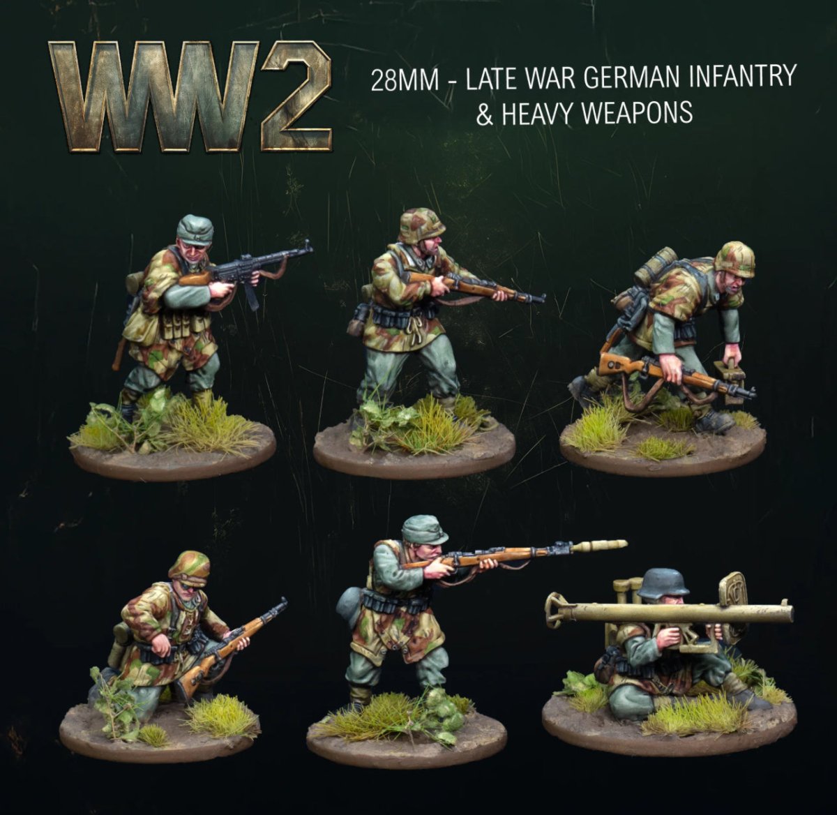German Infantry & Heavy Weapons - Fog of Wargames -