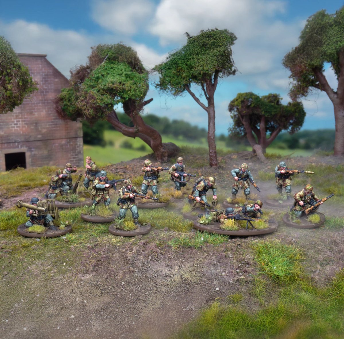 German Infantry & Heavy Weapons - Fog of Wargames -