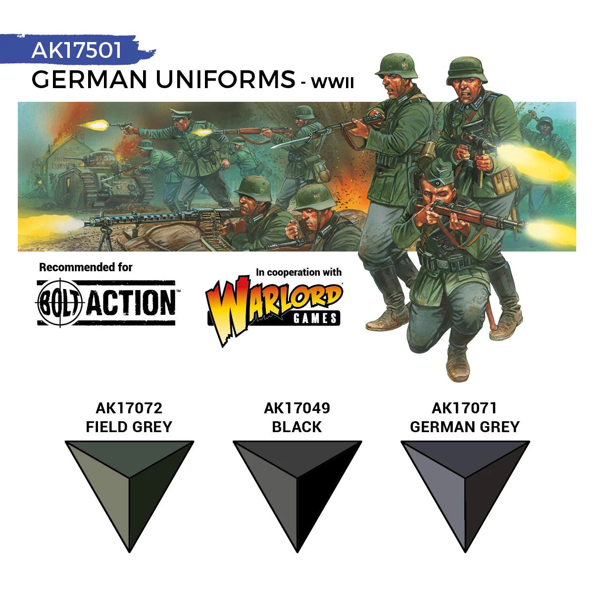 GERMAN UNIFORMS (QUICK GEN SET) - Fog of Wargames -