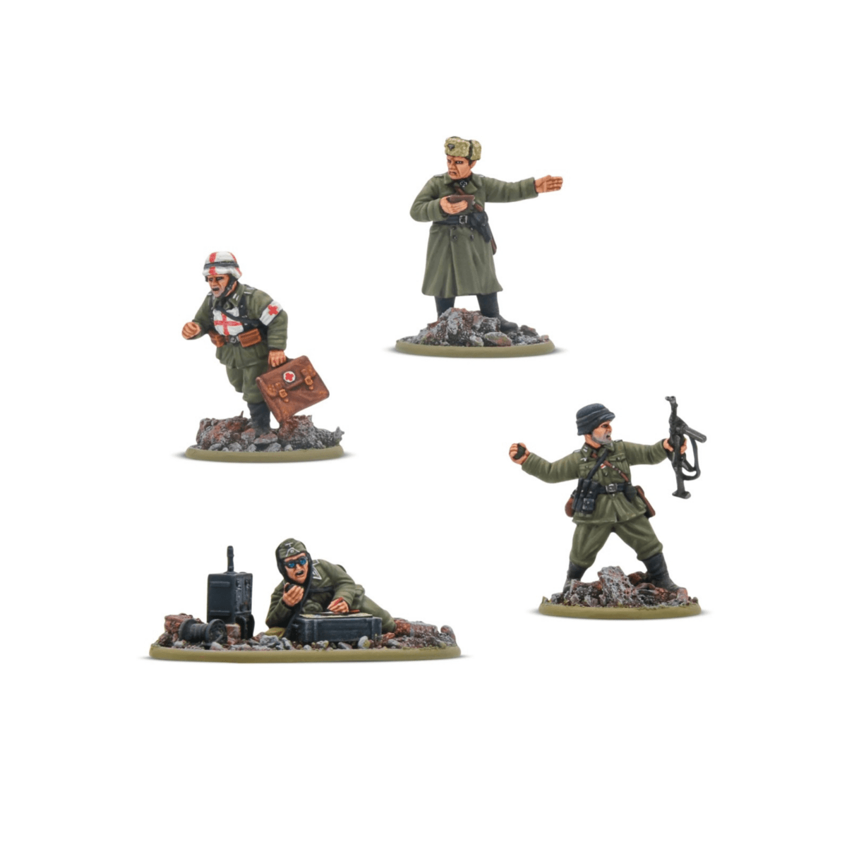 German Veteran HQ - Fog of Wargames -