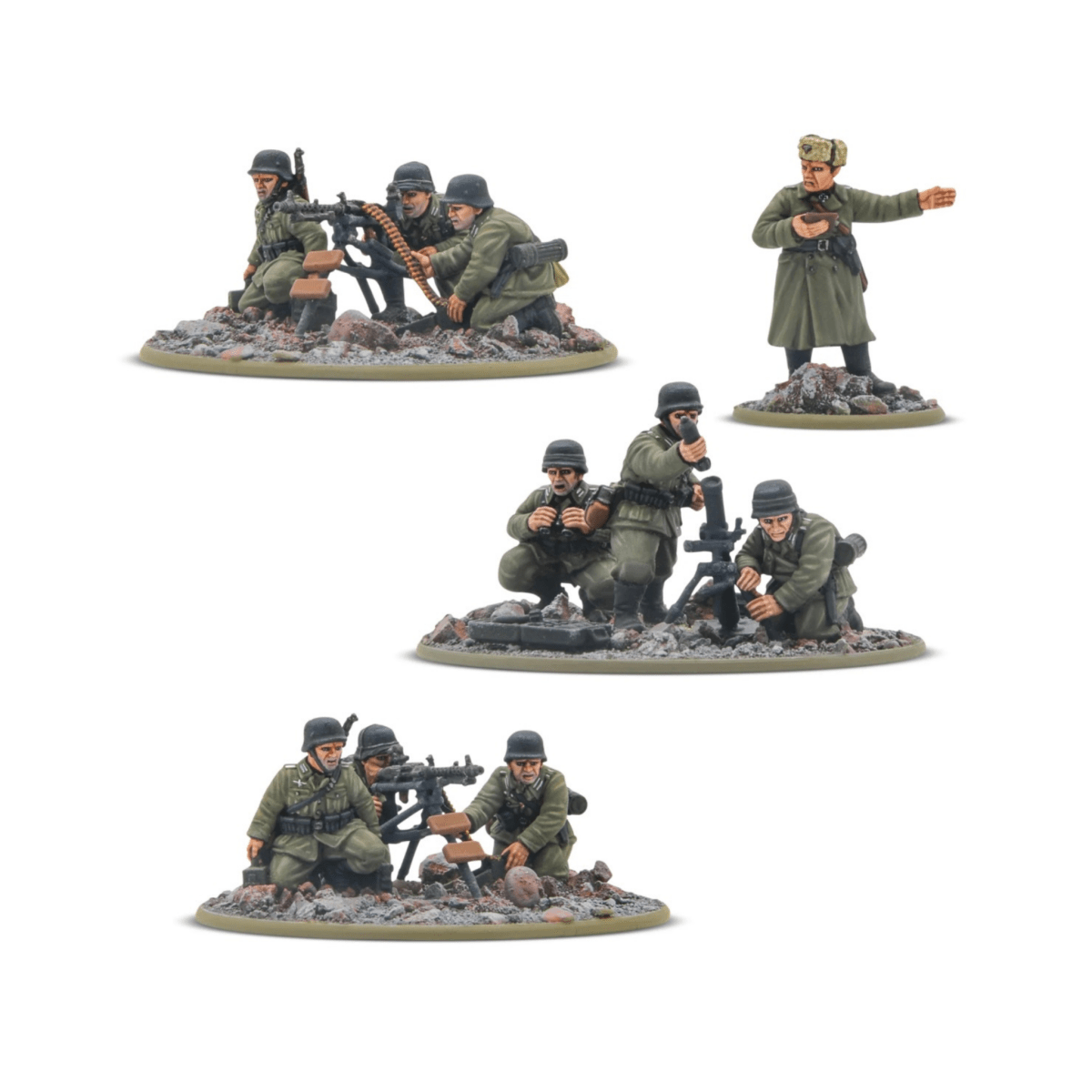 German Veteran Infantry Heavy Weapons Platoon - Fog of Wargames -