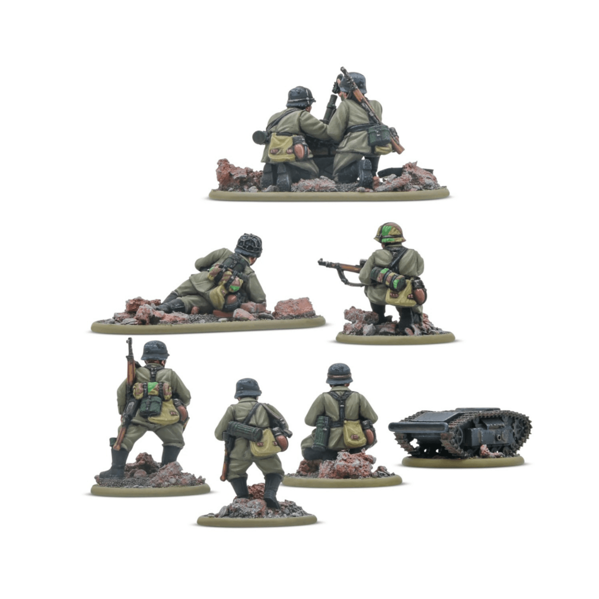 German Veteran Infantry Weapons Teams - Fog of Wargames -