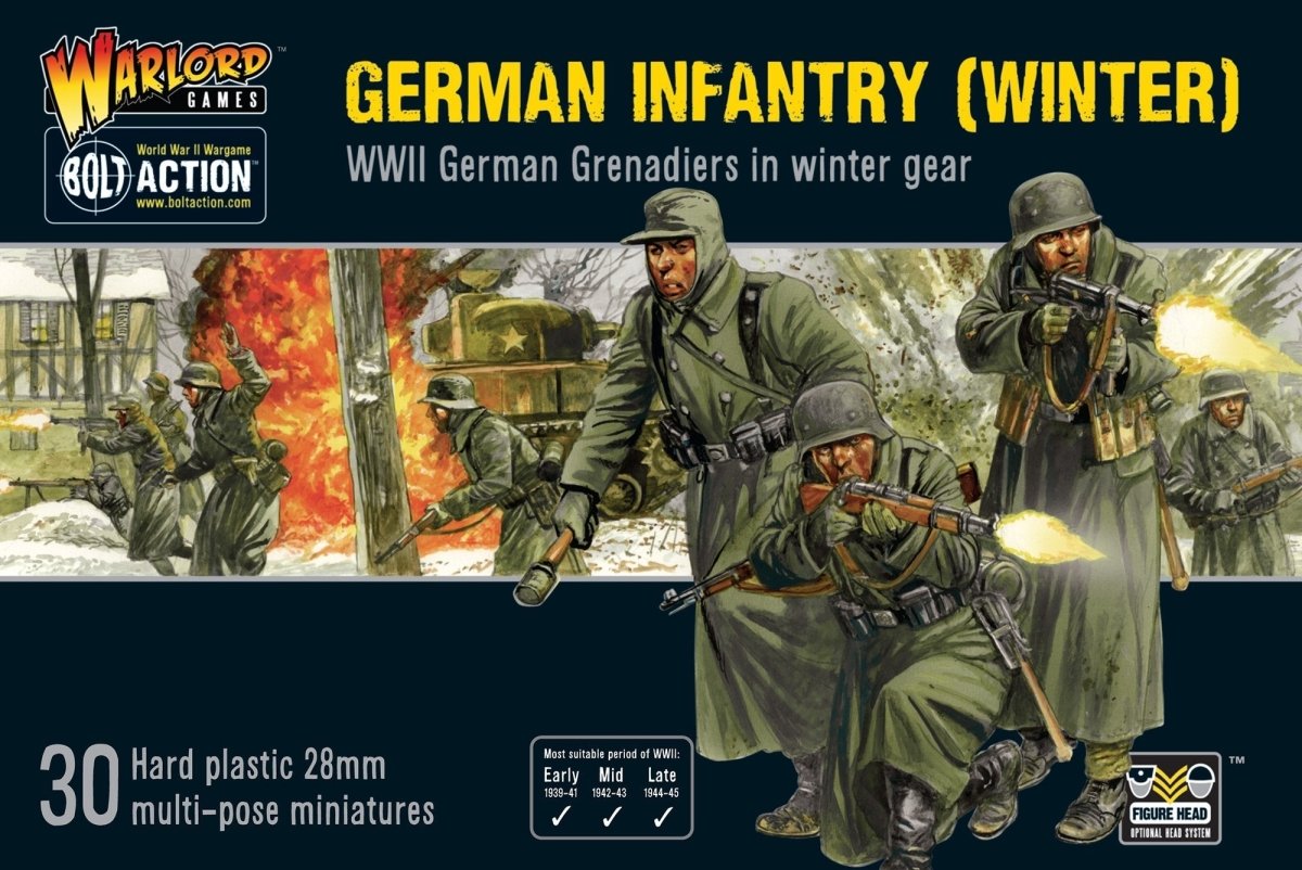 Germans Infantry (Winter) - Fog of Wargames -