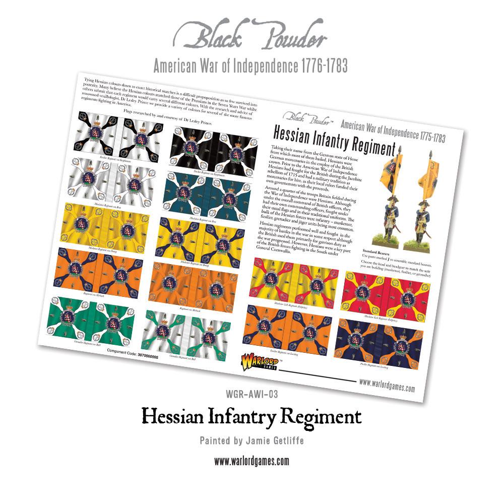 Hessian regiment - Fog of Wargames -