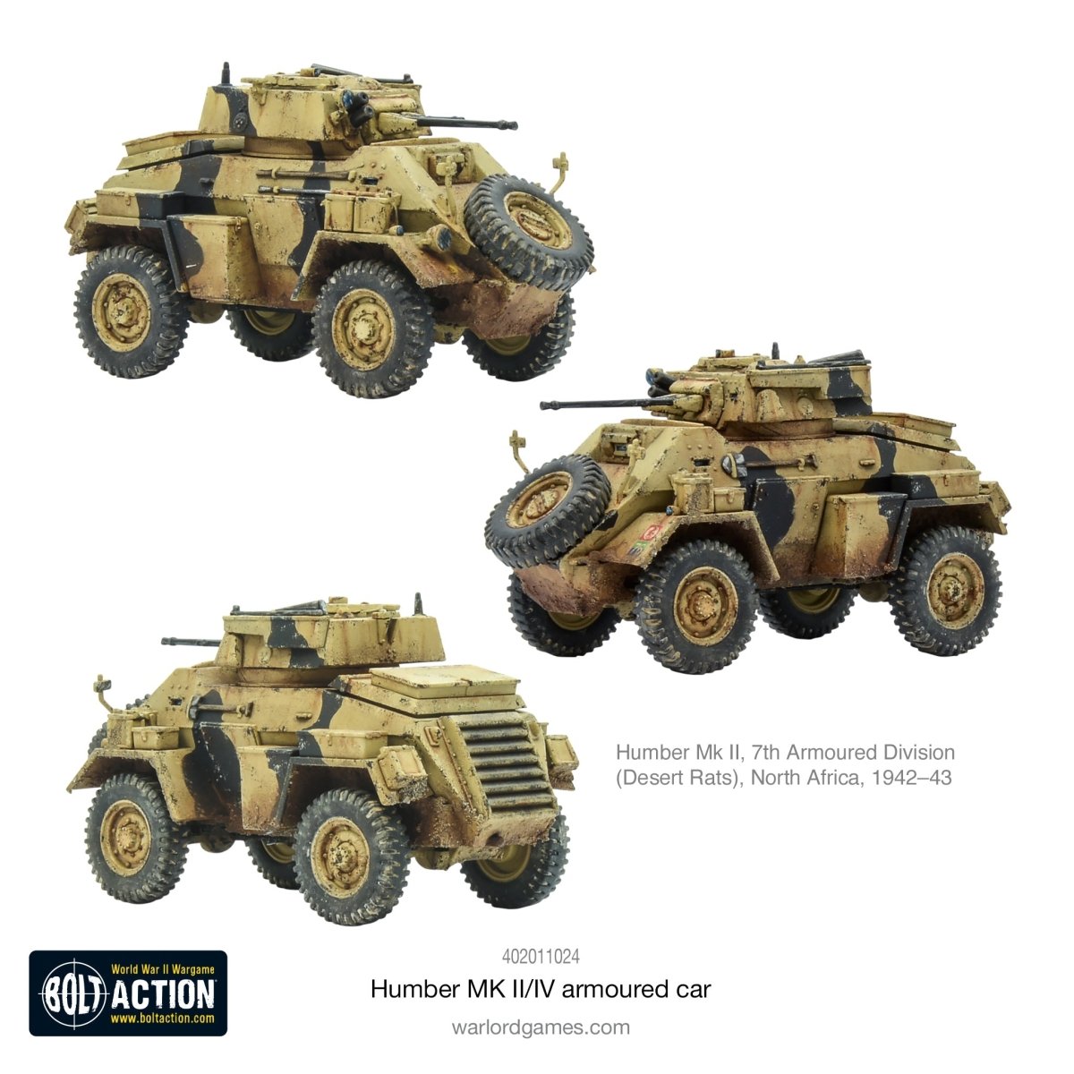 Humber Mk II/IV armoured car - Fog of Wargames - 5.06E+12