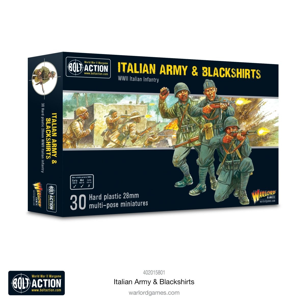 Italian Army & Blackshirts - Fog of Wargames -