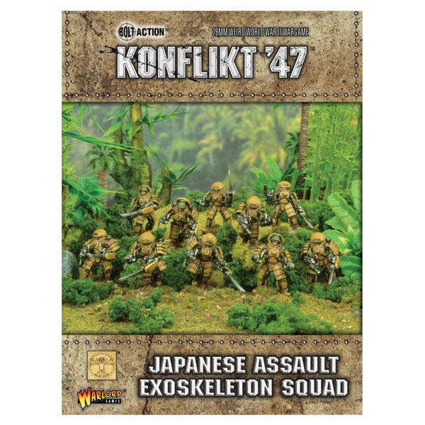 Japanese Assault Exo skeleton squad - Fog of Wargames -