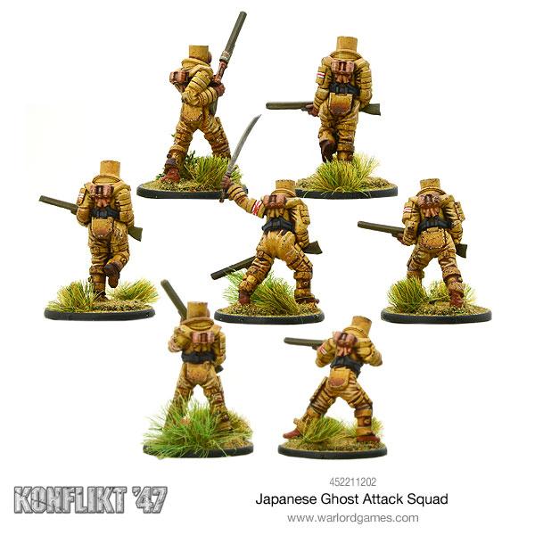 Japanese Ghost Attack Squad - Fog of Wargames -