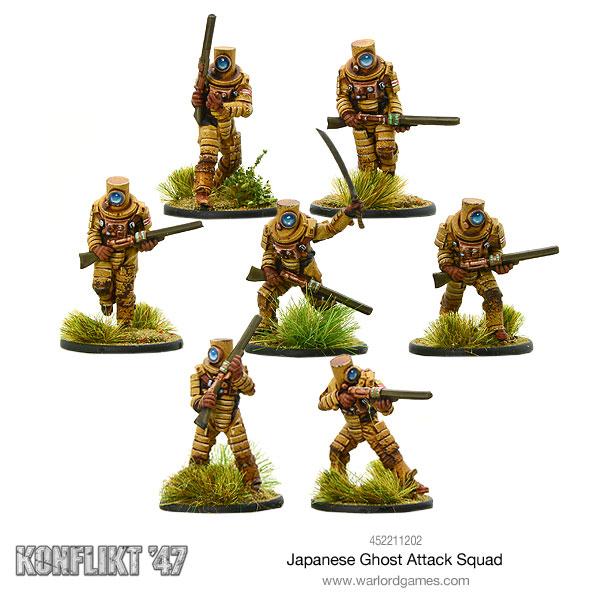 Japanese Ghost Attack Squad - Fog of Wargames -