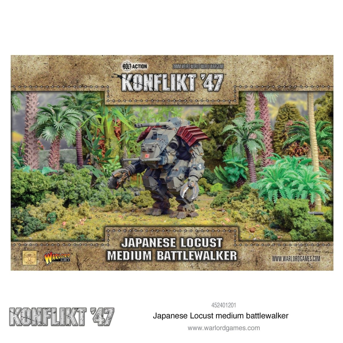 Japanese Locust medium battlewalker - Fog of Wargames - 5.06E+12
