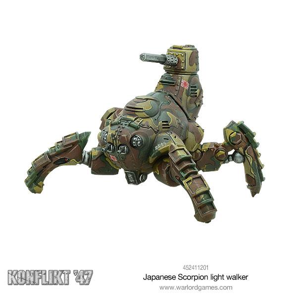 Japanese Scorpion light walker - Fog of Wargames - 5.06E+12