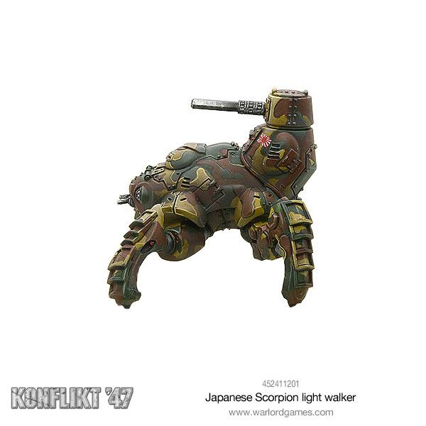 Japanese Scorpion light walker - Fog of Wargames - 5.06E+12