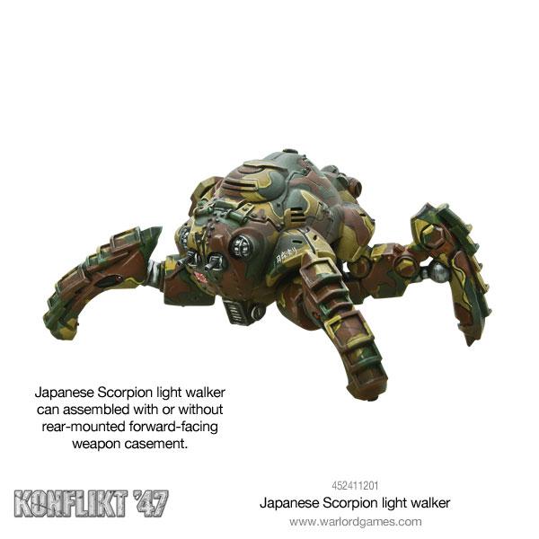 Japanese Scorpion light walker - Fog of Wargames - 5.06E+12