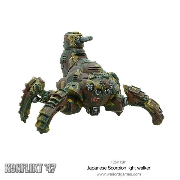 Japanese Scorpion light walker - Fog of Wargames - 5.06E+12