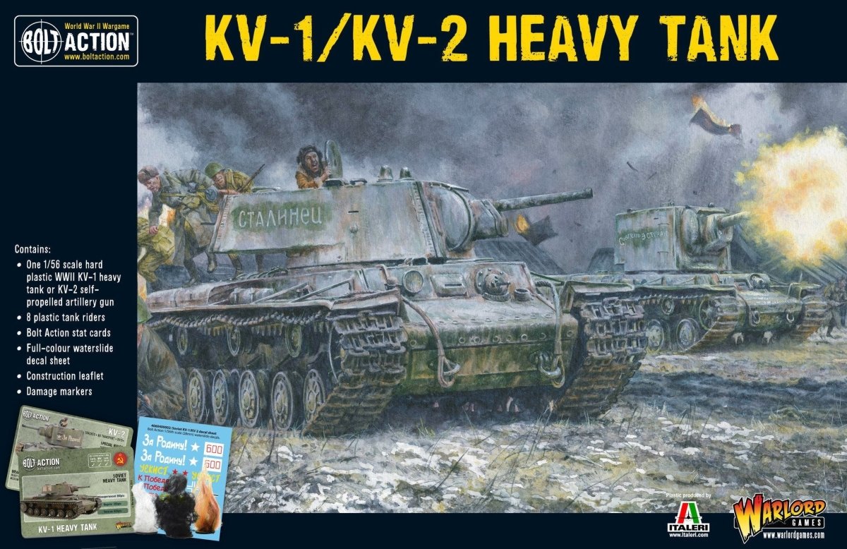 KV1/2 Plastic Box Set - Fog of Wargames -