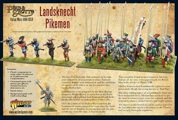 Landsknechts Pikemen - Fog of Wargames - 5.06E+12