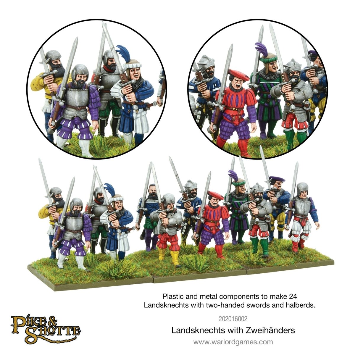 Landsknechts with Zweihanders - Fog of Wargames - 5.06E+12