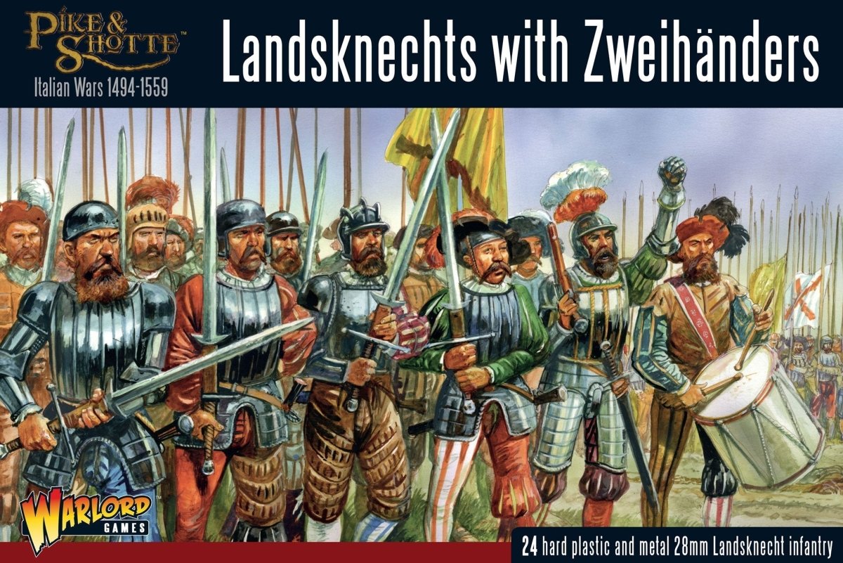 Landsknechts with Zweihanders - Fog of Wargames - 5.06E+12