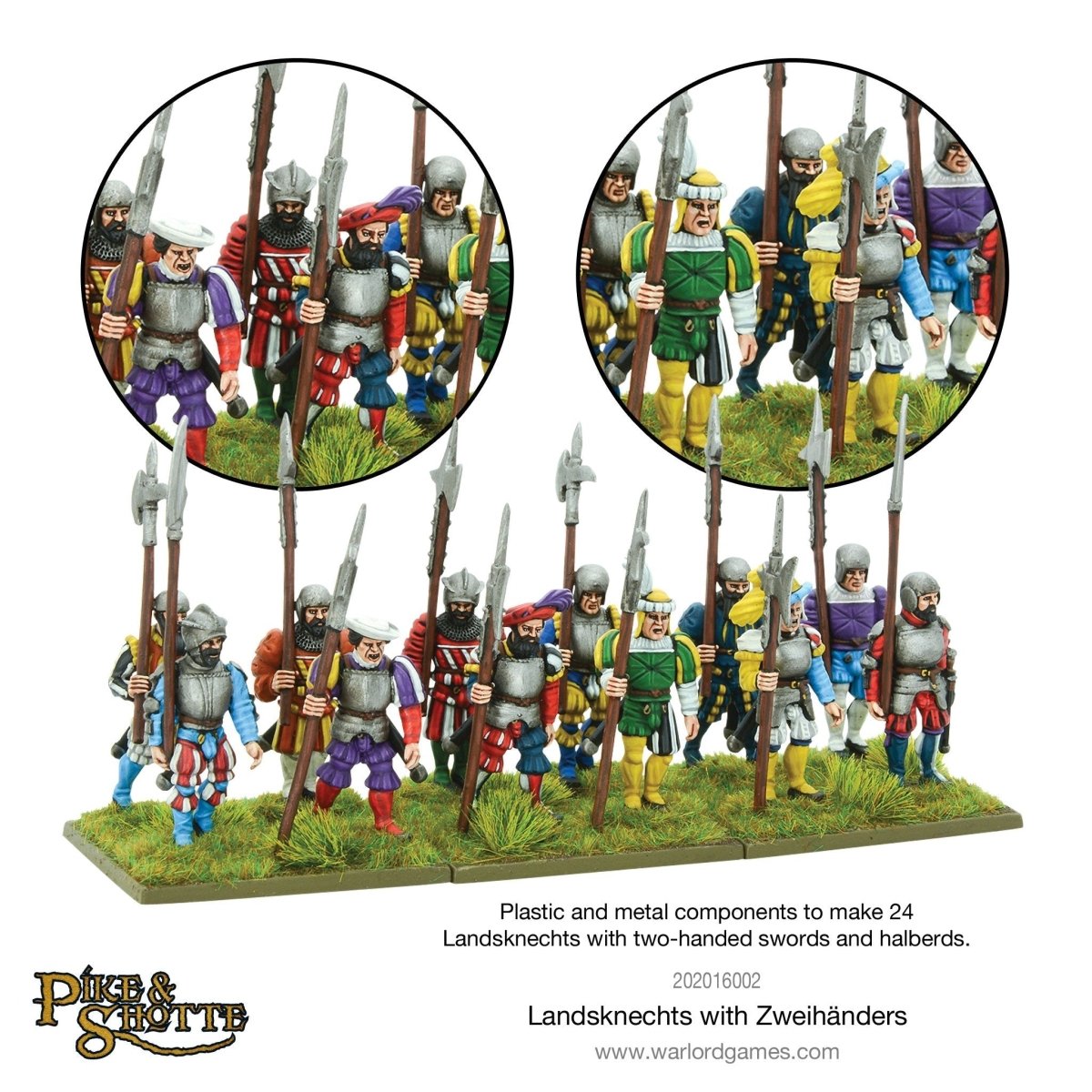 Landsknechts with Zweihanders - Fog of Wargames - 5.06E+12