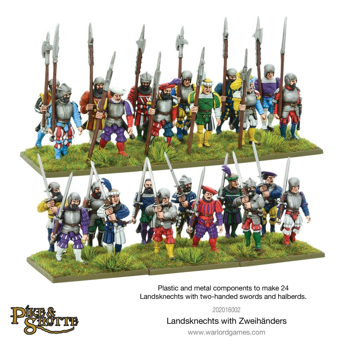 Landsknechts with Zweihanders - Fog of Wargames - 5.06E+12