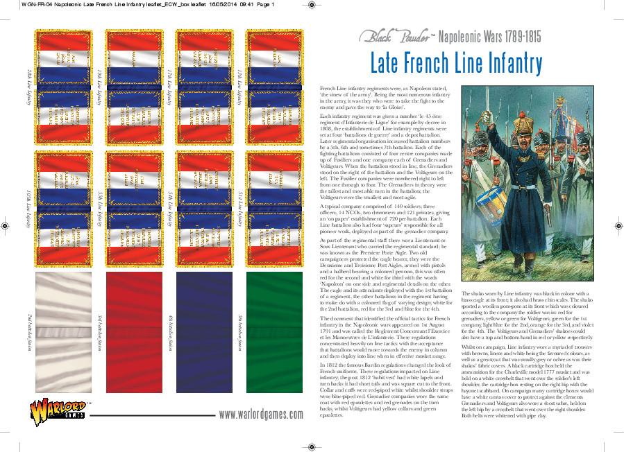 Late French Line Infantry (1812 - 1815) - Fog of Wargames - 5.06E+12