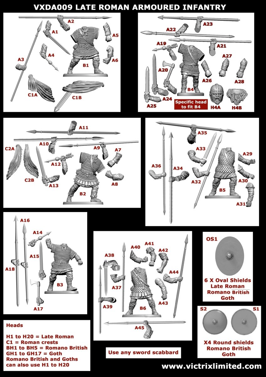 Late Roman Armoured Infantry - Fog of Wargames -
