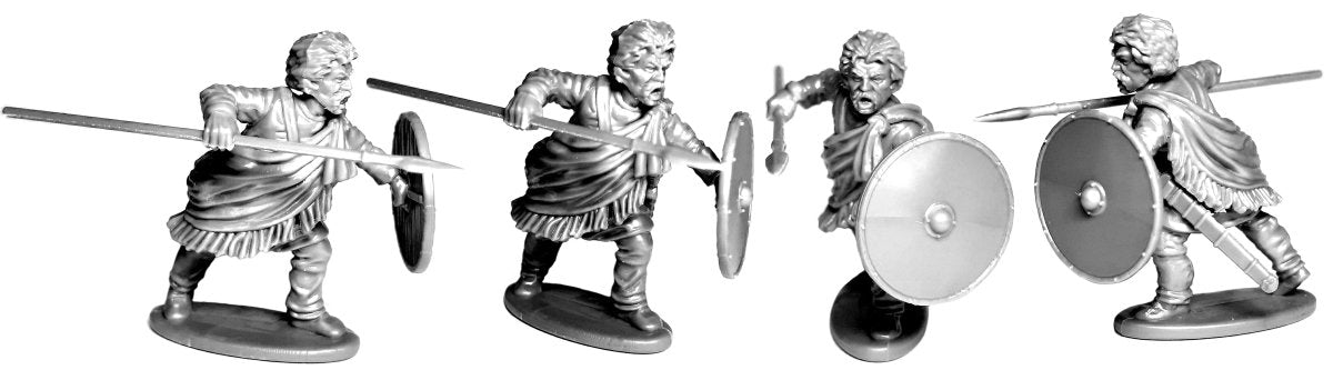 Late Roman Unarmoured Infantry - Fog of Wargames -