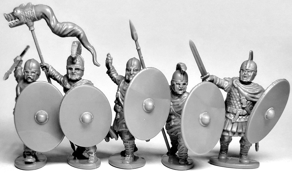 Late Roman Unarmoured Infantry - Fog of Wargames -