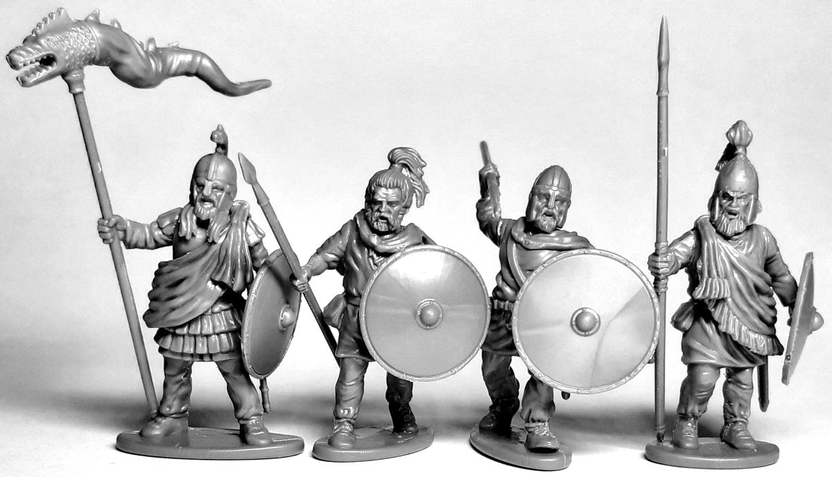 Late Roman Unarmoured Infantry - Fog of Wargames -